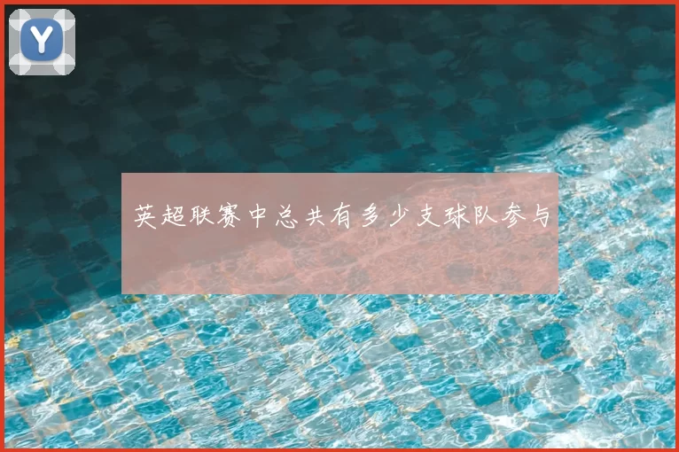 英超联赛中总共有多少支球队参与