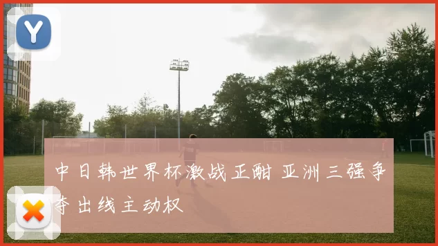 中日韩世界杯激战正酣 亚洲三强争夺出线主动权