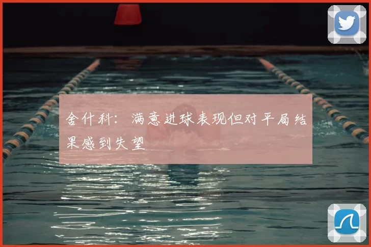舍什科：满意进球表现但对平局结果感到失望