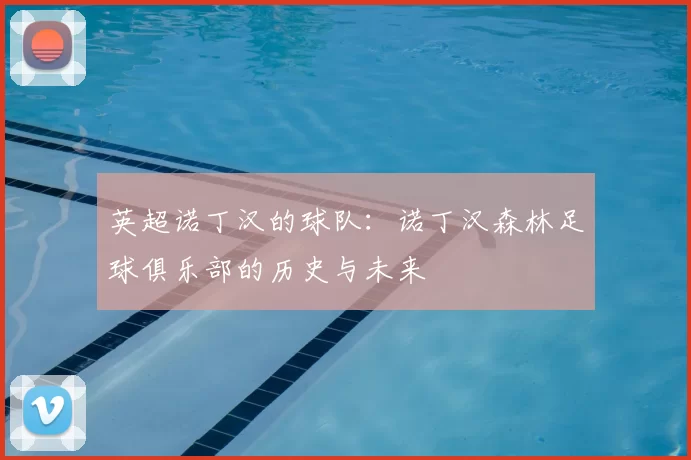 英超诺丁汉的球队:诺丁汉森林足球俱乐部的历史与未来