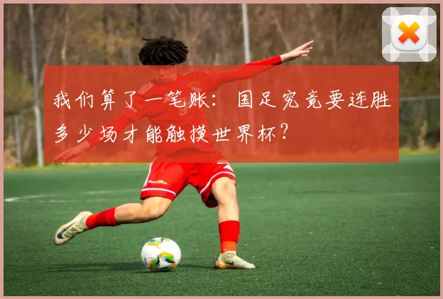 我们算了一笔账:国足究竟要连胜多少场才能触摸世界杯?