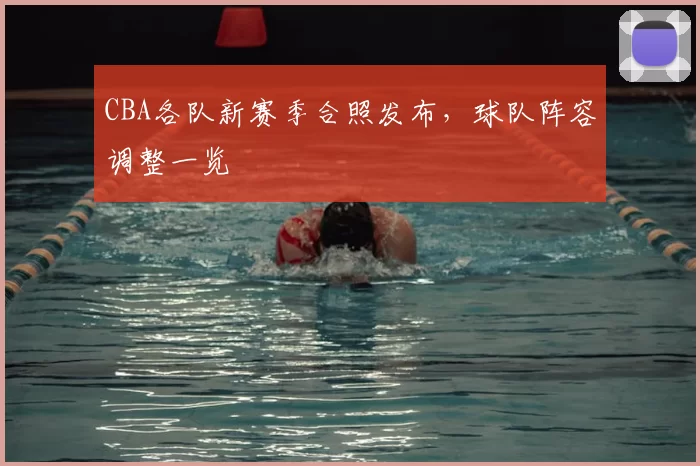 CBA各队新赛季合照发布,球队阵容调整一览
